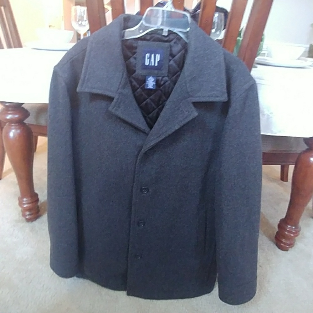 Men's Gap wool blend coat
